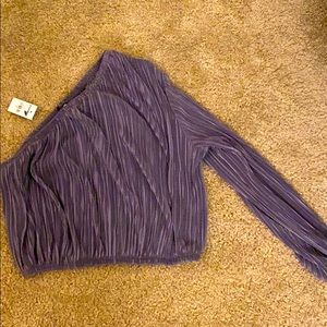 Off the Shoulder Long Sleeve